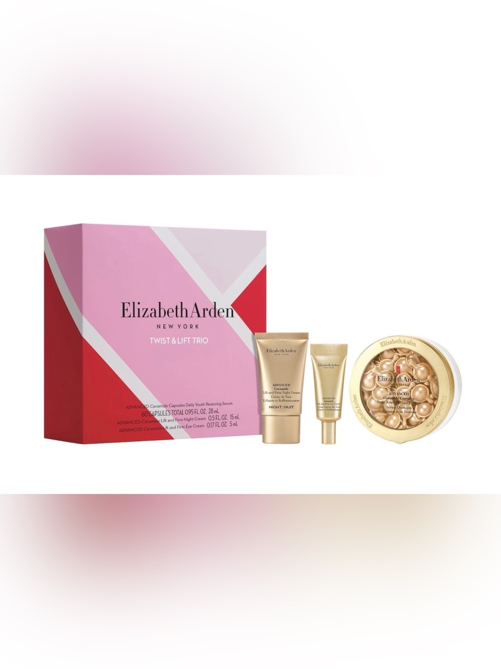 NEW/SEALED Elizabeth Arden Twist & Lift Trio Skincare Set